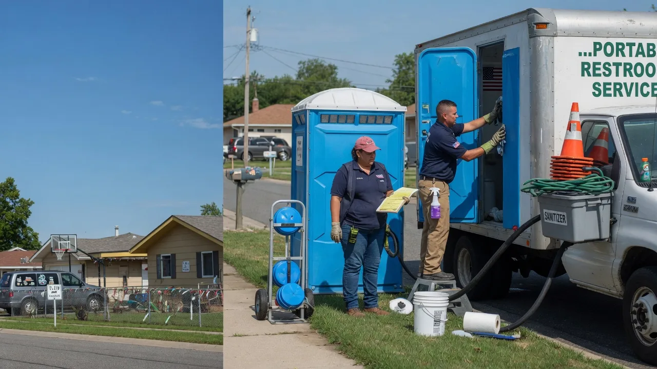 Portable Toilet Rental in Ava, IL near me